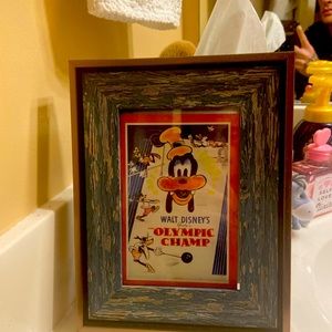 Frame goofy postcard from Walt Disney World